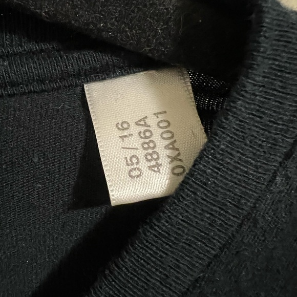 Adidas XL black and shiny gold top French writing - Picture 4 of 4